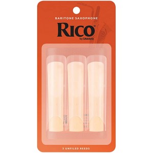 Rico by D'Addario Baritone Sax Reeds, Strength 2.0 - 3-pack